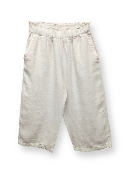 Wide Linen Pants Mist