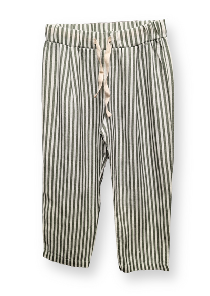 Linen Pants Misty Moss