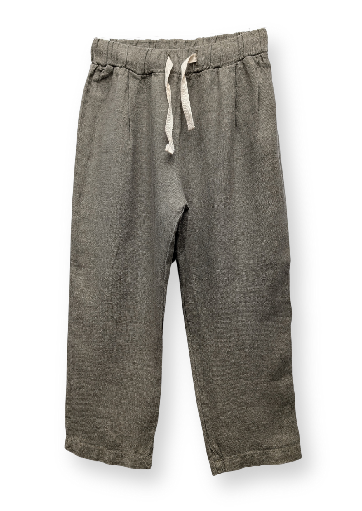 Linen Pants Moss