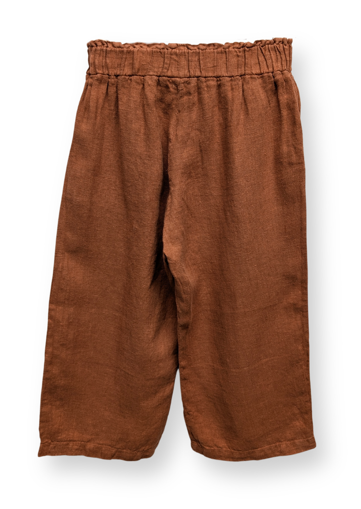 Wide Linen Pants Clay