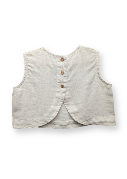 Linen Vest Mist