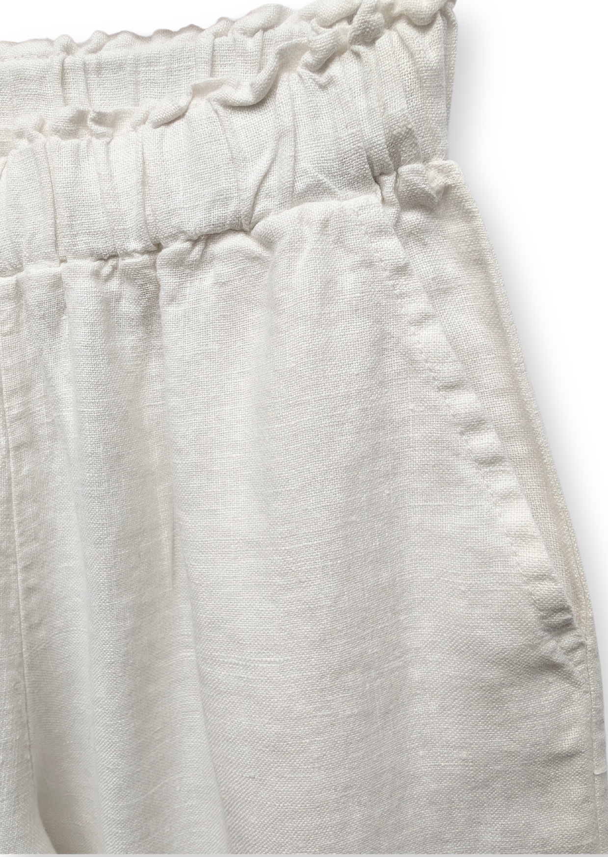 Wide Linen Pants Mist