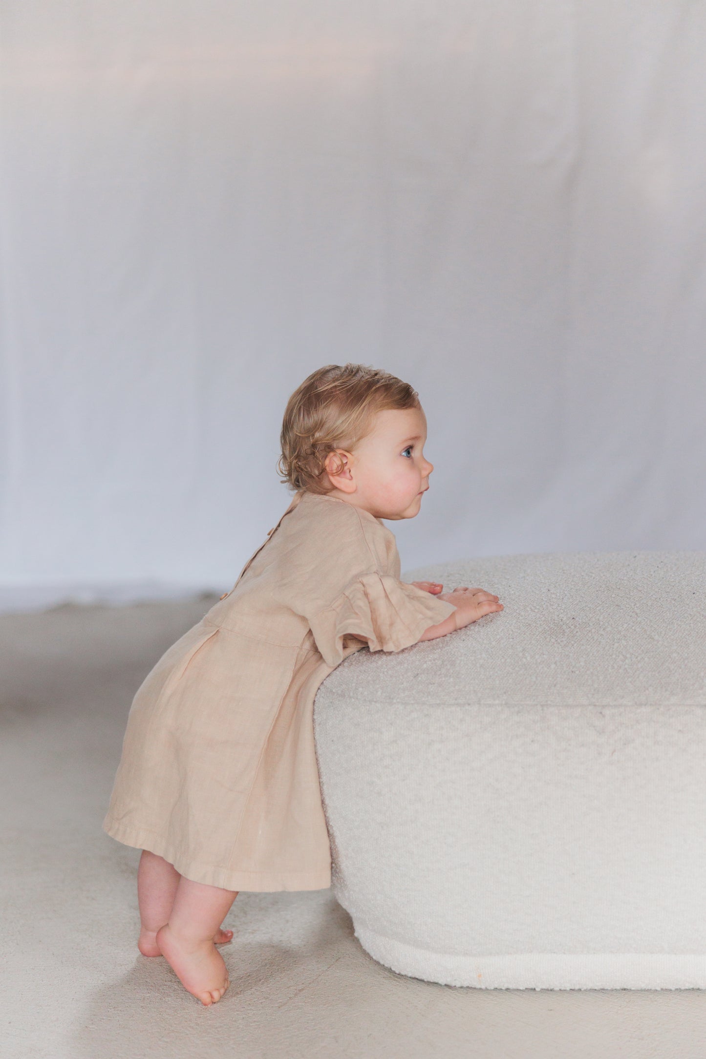 Linen Dress Sand